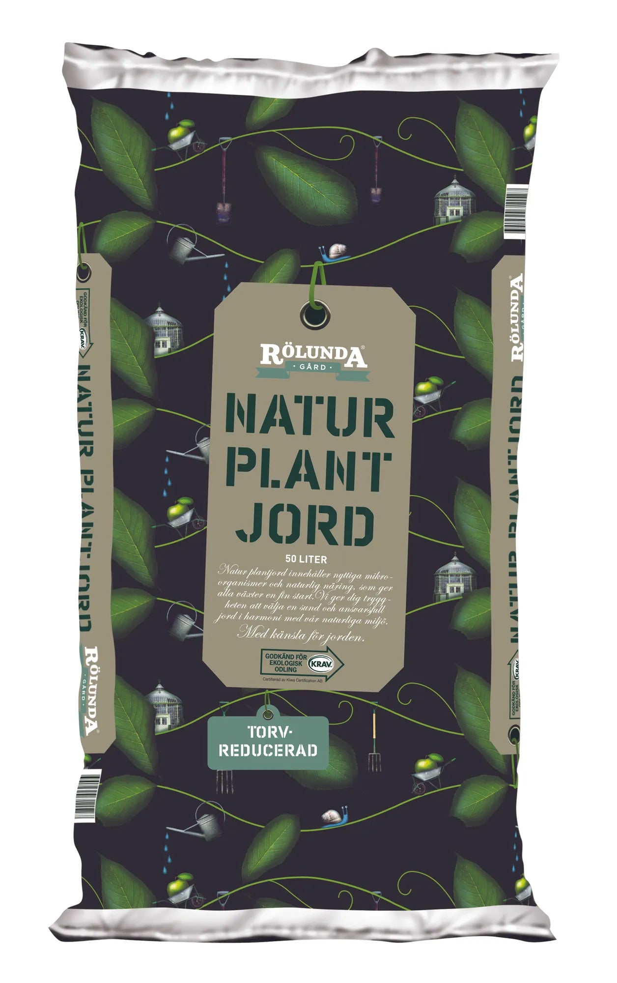 Natur Plantjord Torvred. 50l KRAV_71152